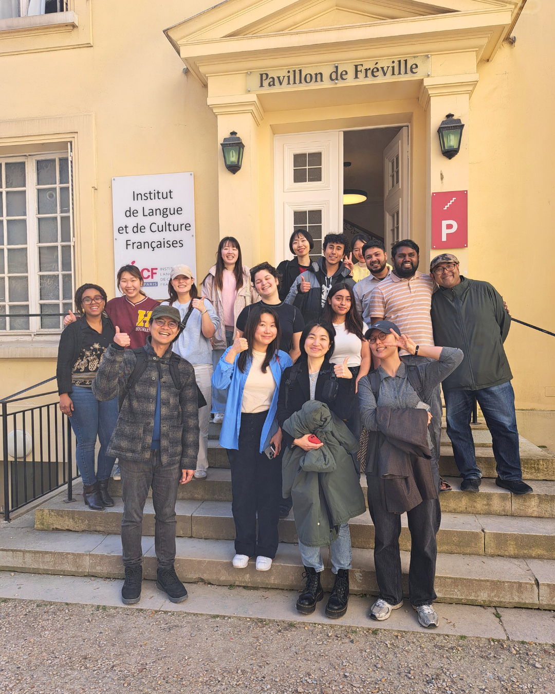 participants de la semaine de la francophonie