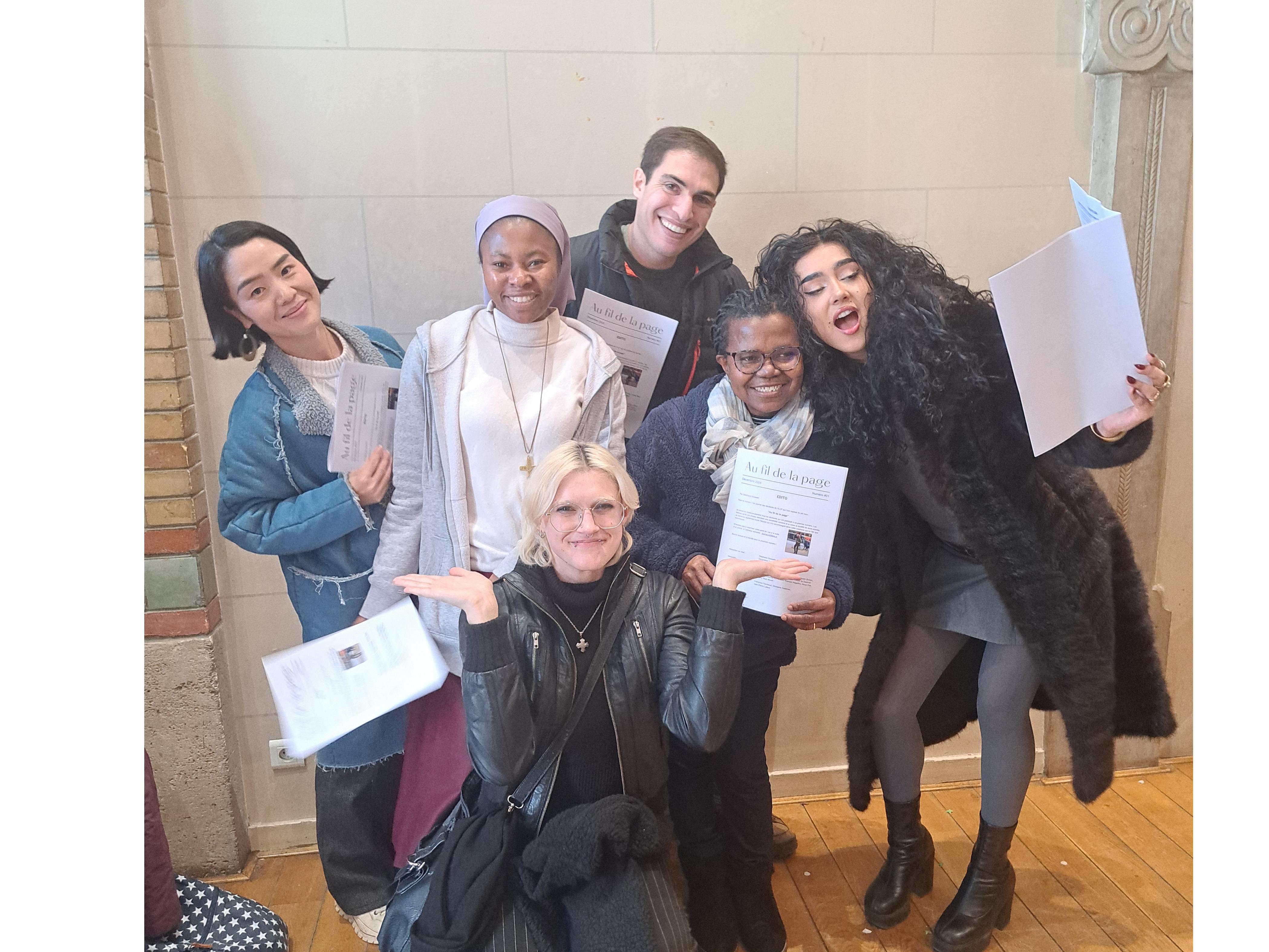 Etudiants auteurs du journal