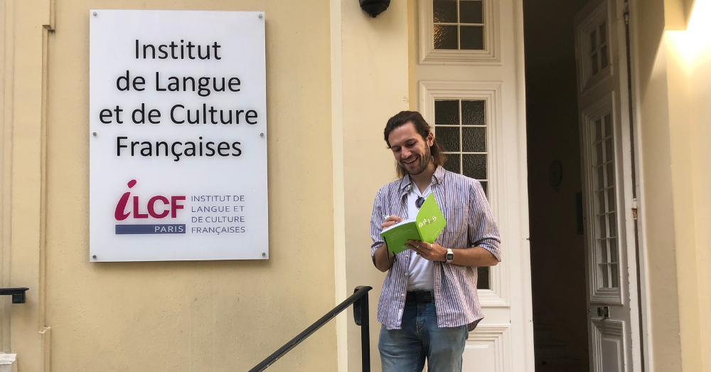 Gabriel, professeur en échange Erasmus