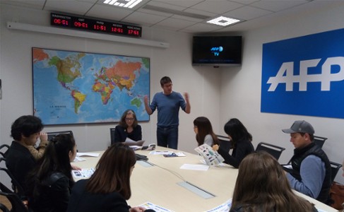 Visite au cœur de l'Agence France Presse (AFP)